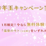 お年玉キャンペーン実施中!!